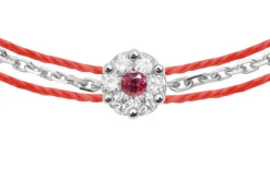 Illusion Colored "Pimpant" Saphir Rose<Redline Hot